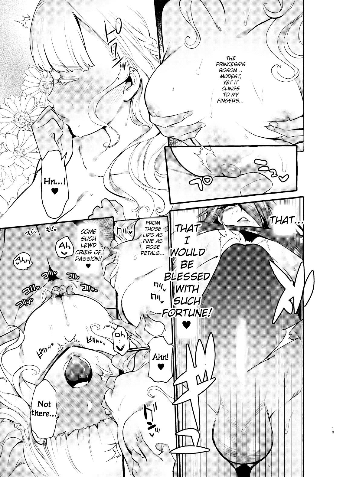 Hentai Manga Comic-The Princess and the Knight of the Dick-Read-14